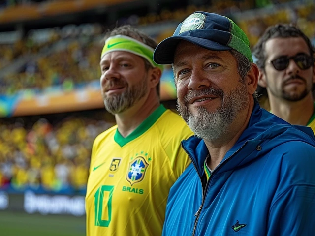 Jason Sudeikis, Estrela de 'Ted Lasso', Marca Presença em Jogo do Brasil na Copa América