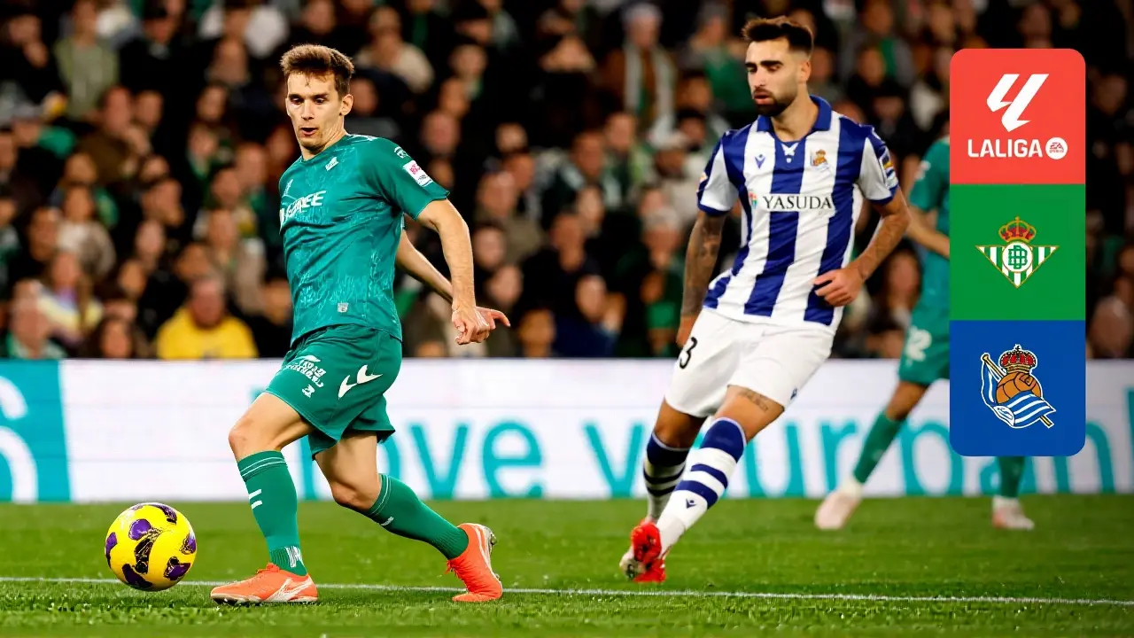 Real Betis e Real Sociedad duelam em jogo tenso pela La Liga