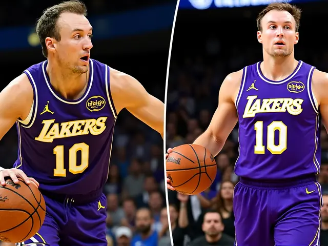 Luke Kennard brilha em estreia e entra para a história dos Lakers